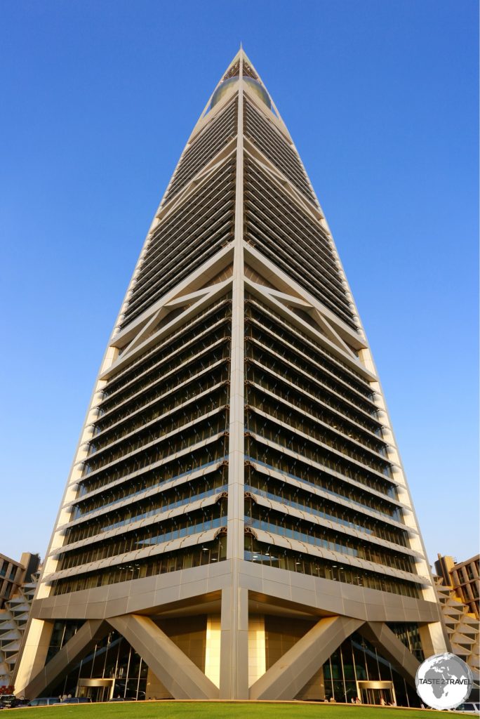 The Norman Foster-designed Al Faisaliah Tower.