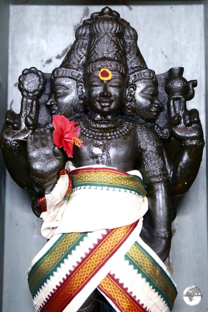 A shrine at the Sri Navasakthi Vinayagar Temple.