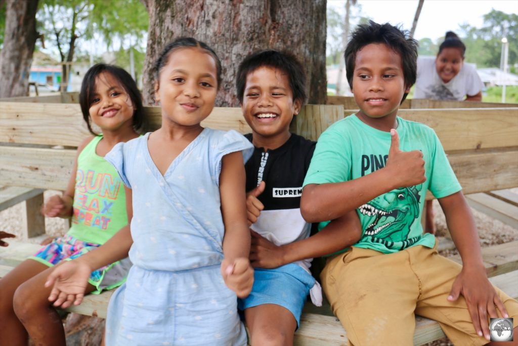 The Nauruans are a mixture of Micronesian, Polynesian and Melanesian descent.