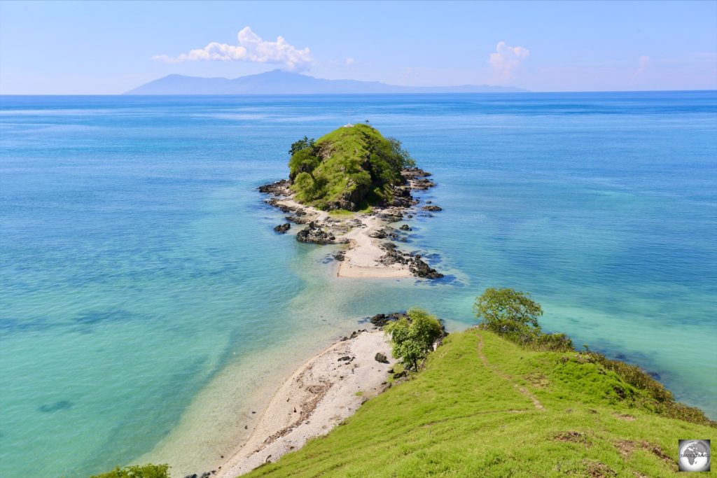 The north coast of Timor-Leste.