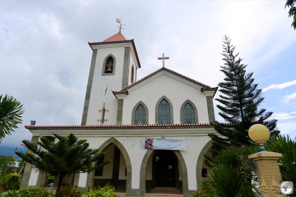 The most popular place for Sunday mass in Catholic Timor-Leste is the Church de Santo António de Motael.