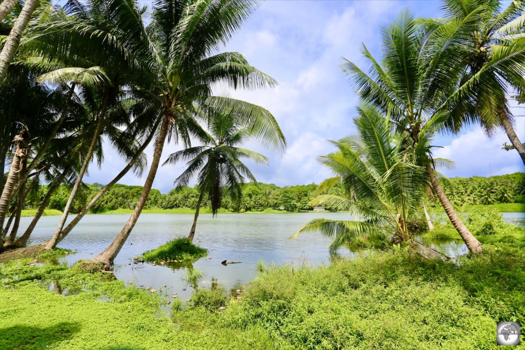 Tiny Buada lagoon has an average depth of 24 metres, with a maximum depth of 78 metres.
