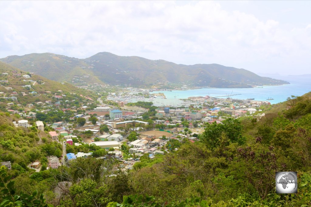 A view of Road Town, the capital of BVI.