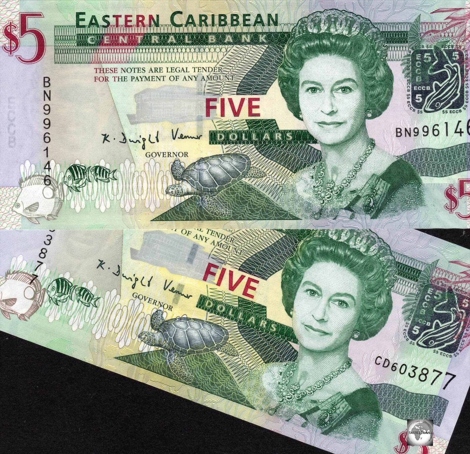 Currency Eastern Caribbean Dollar
