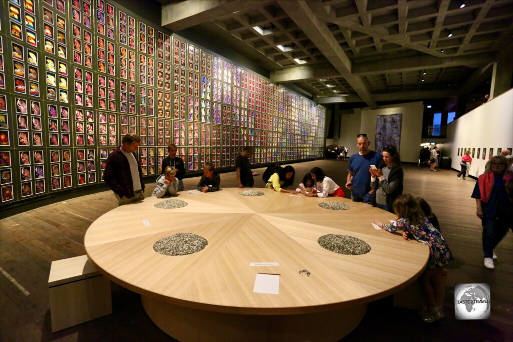 A gallery at MONA.