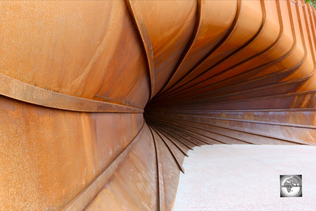 Art installation in the garden at MONA.