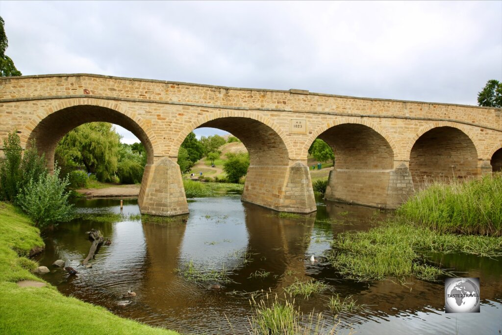 Completed in 1825, Richmond bridge is Australia's oldest stone bridge.