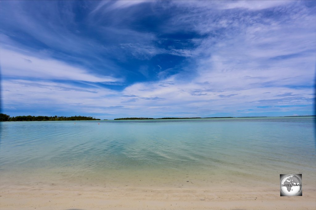 A view of the lagoon from South Island.