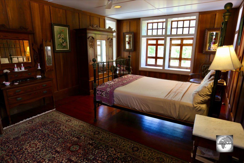 The Rose room is named after Rose Nash, who was married to John Sidney Clunies-Ross.