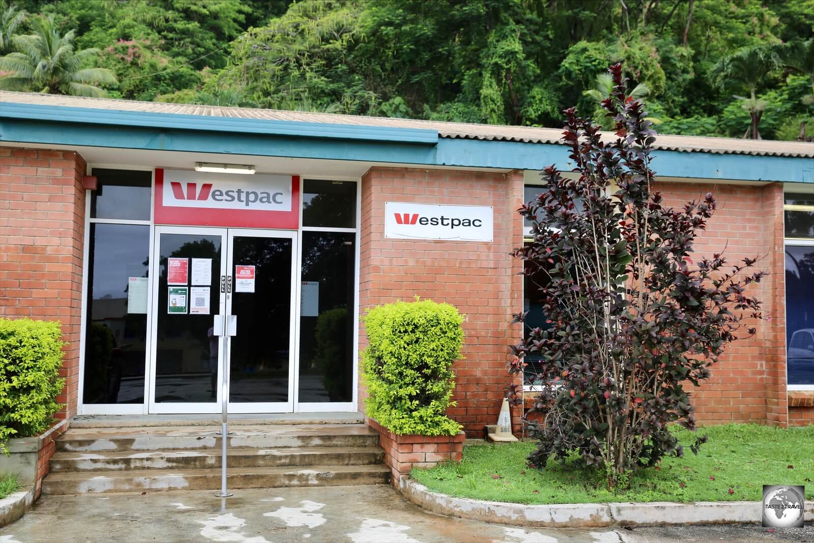 The Westpac bank branch on Christmas Island.