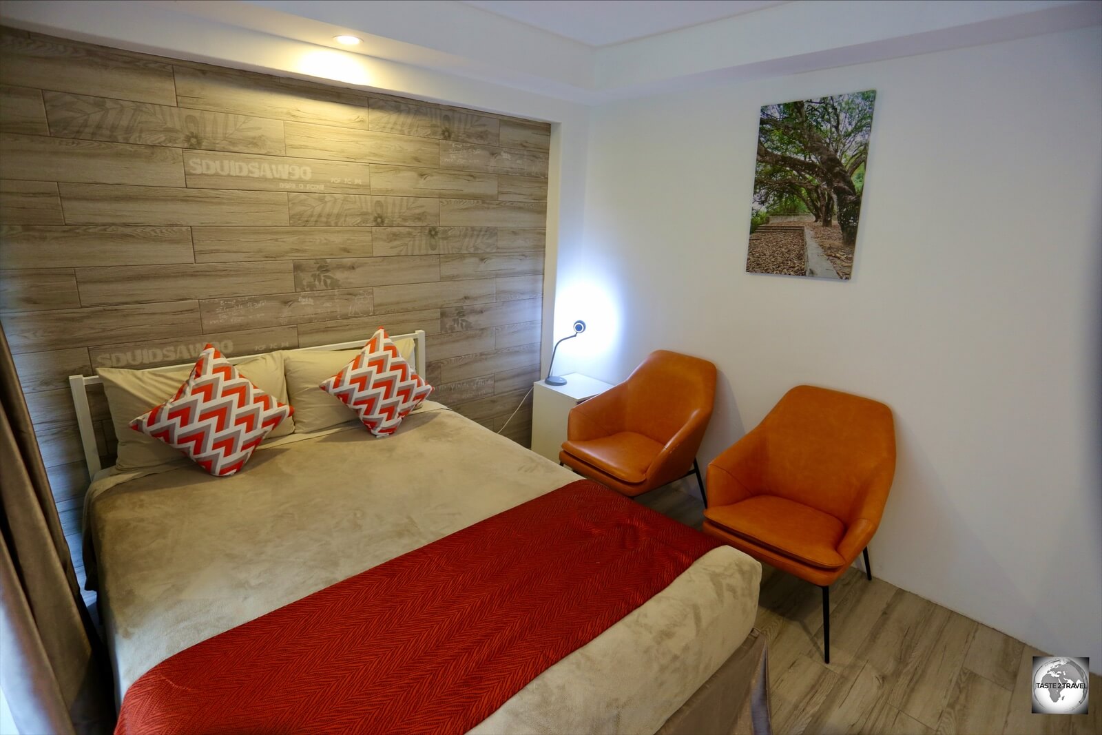 My room at CI Apartments in Poon Saan.