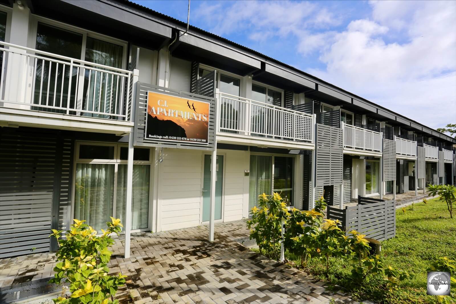 My wonderful accommodation on Christmas Island - the very new <i>CI Apartments</i> in Poon Saan.
