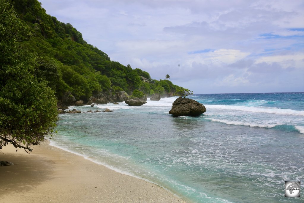 Flying Fish Cove is the one beach on Christmas Island which allows swimming - but only on calm days.