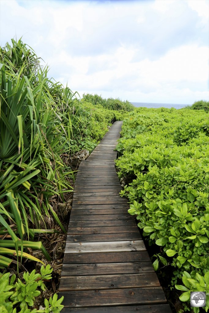A boardwalk connects Lily beach to Ethel beach.