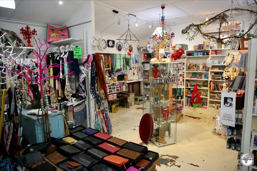 The best shopping on Christmas Island is at the Wild Papaya boutique in Settlement.