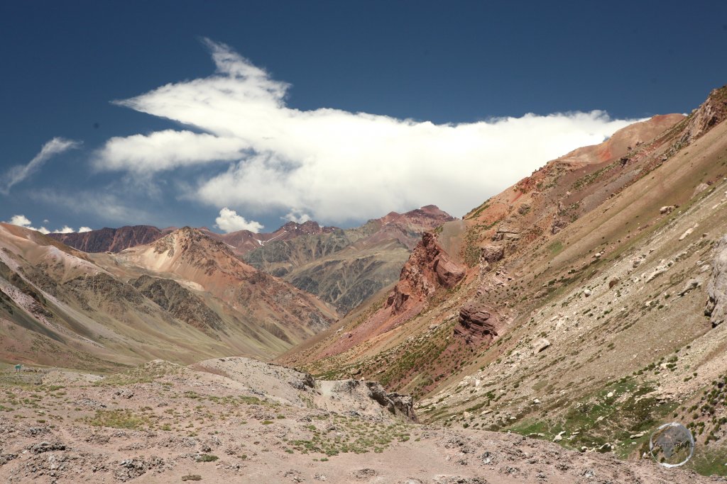 Crossing the Andes mountains from Mendoza, Argentina to Santiago, the capital of Chile.