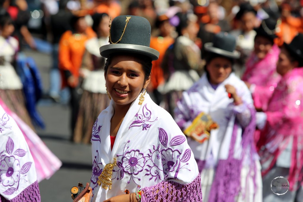 A highlight of my visit to Bolivia, the 'Fiesta de la Virgen de Guadalupe' is held over an entire weekend, during which the streets of Sucre are transformed into a carnival zone.