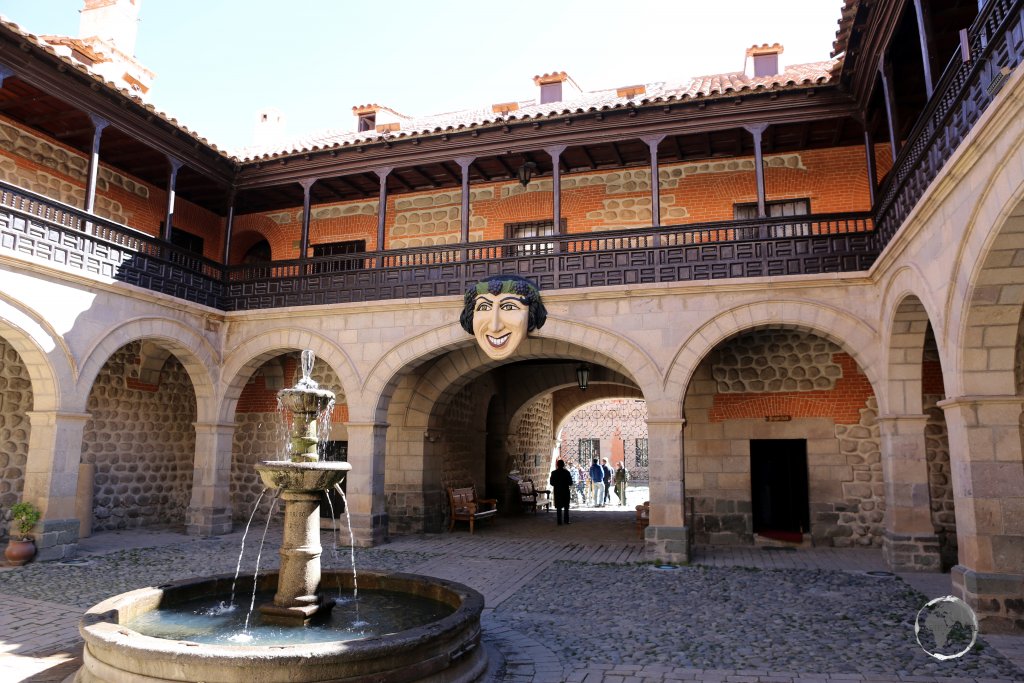 Located in Potosi, the Casa de la Moneda de Bolivia, the first mint in the Americas, was built a short distance from the world's main source of silver.