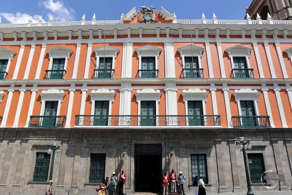 The Bolivian Palace of Government, better known as Palacio Quemado, serves as the official residence of the President of Bolivia.