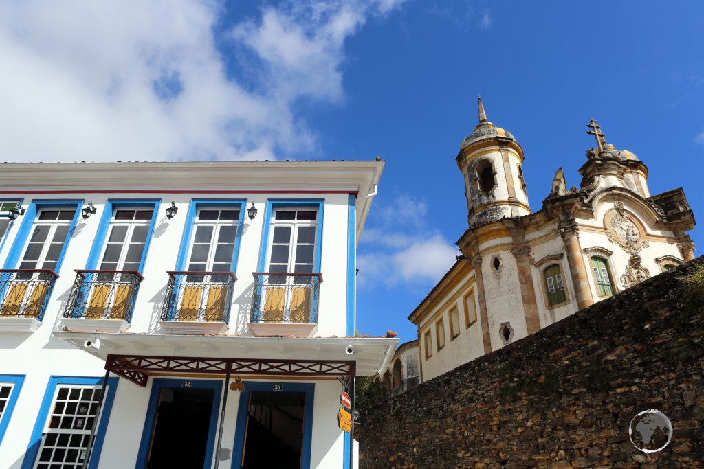 Located in the mountains of Minas Gerais state, the mining town of Ouro Preto is a treasure trove of Baroque, Portuguese, colonial-era architecture.