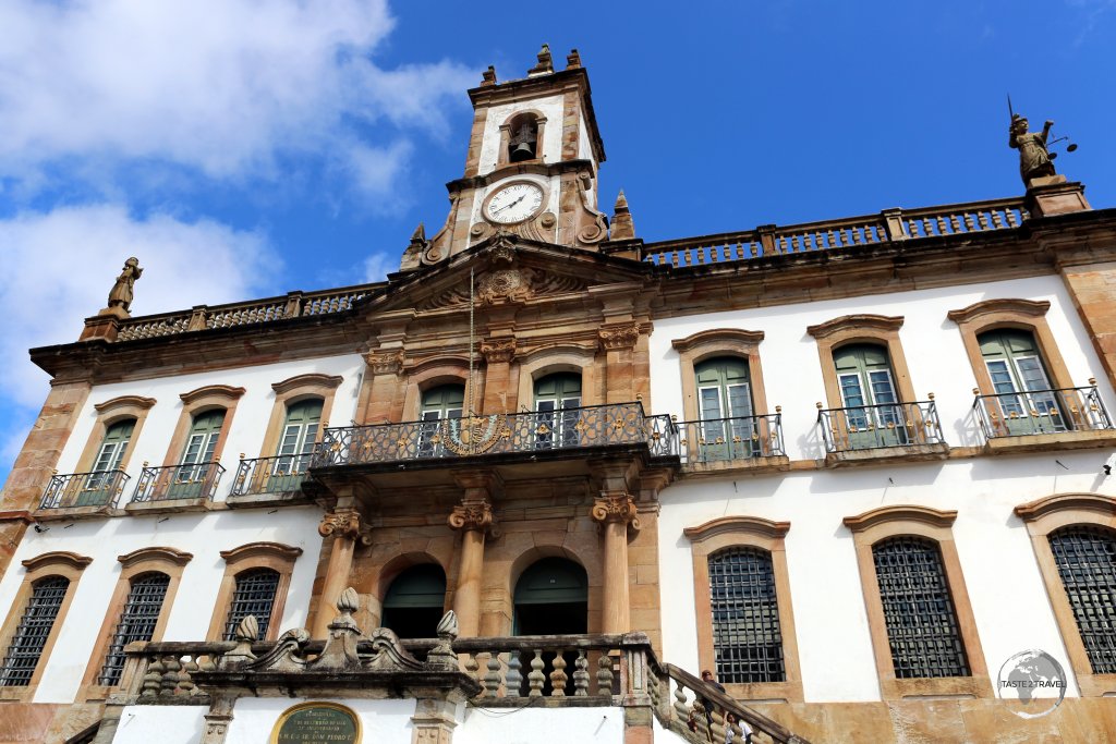 Ouro Preto town hall, Minas Gerais state.