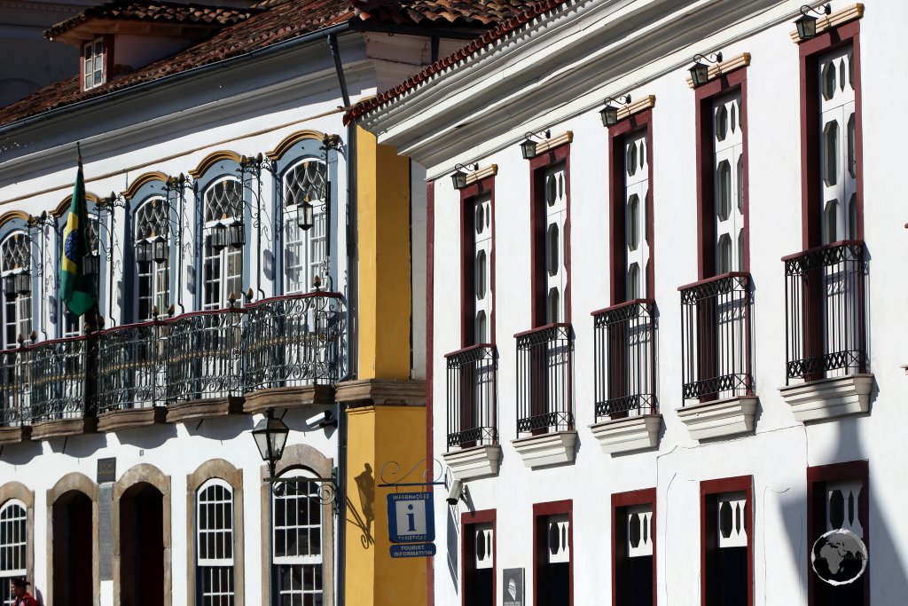Ouro Preto, a UNESCO World Heritage site, is famous for its outstanding Baroque Portuguese colonial architecture.