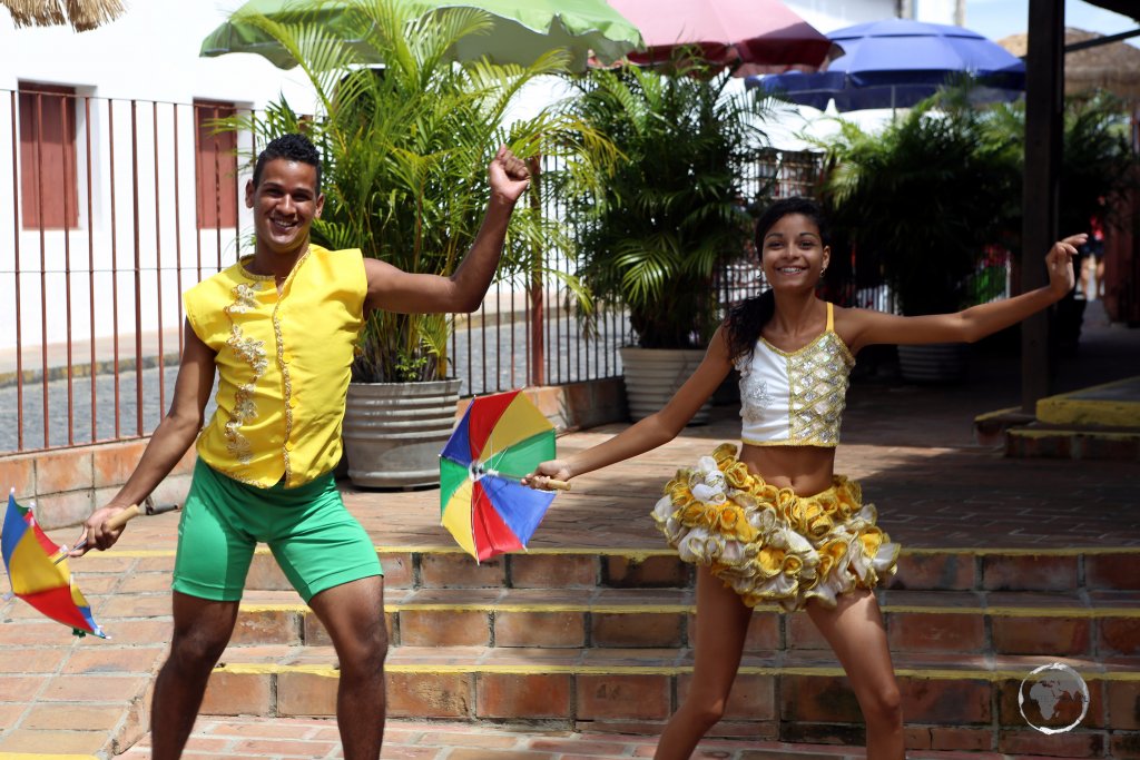 Traditionally associated with Brazilian carnival, 'Frevo' is a dance and musical style originating from Recife in Pernambuco state.