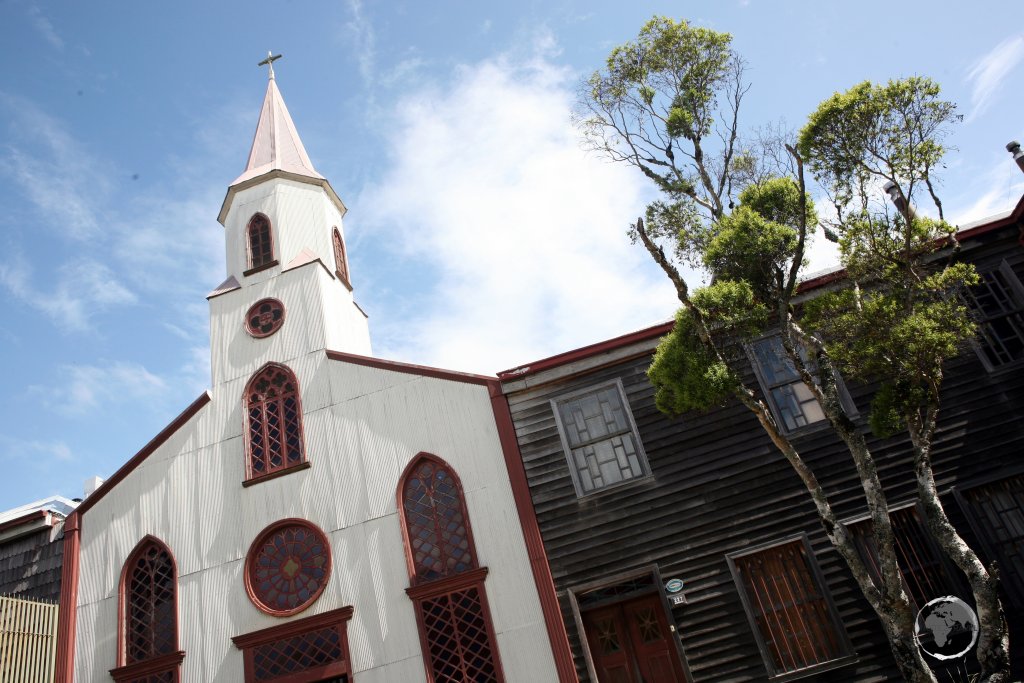 Providing information on the unique wooden churches of Chiloé Island, the 'Iglesia de Chiloé Visitor Centre' is housed in a former church in the northern town of Ancud.