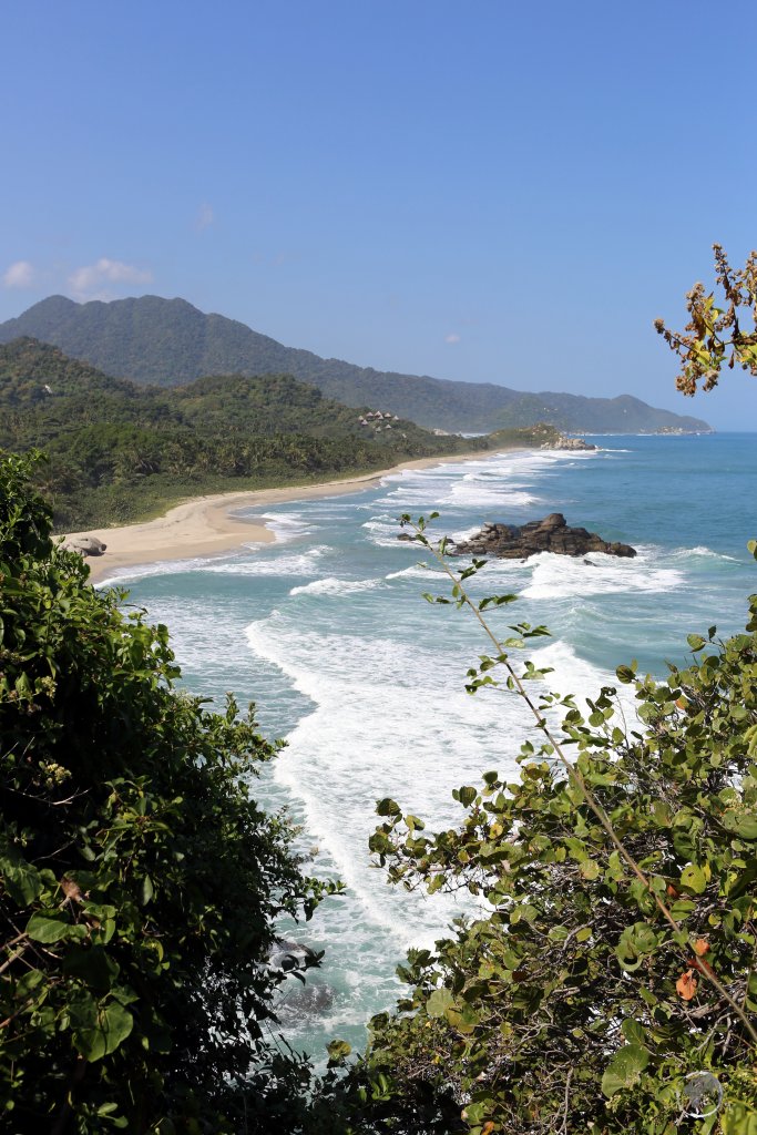 The Tayrona National Park, in northern Colombia, is a large protected area covering the foothills of the Sierra Nevada de Santa Marta as they meet the Caribbean coast.