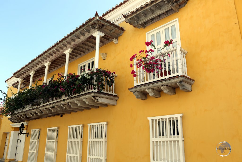 Views of Cartagena old town, which once served as the main port for trade between Spain and its 'new world' empire.