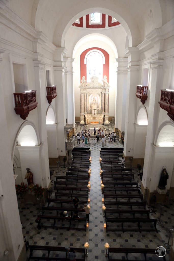 Located in Cartagena old town, the Iglesia de San Pedro Claver was built between 1580 and 1654, in Spanish Colonial style.