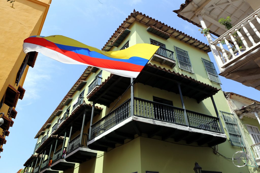 A view of Cartagena old town, which is a treasure trove of Spanish colonial architecture.