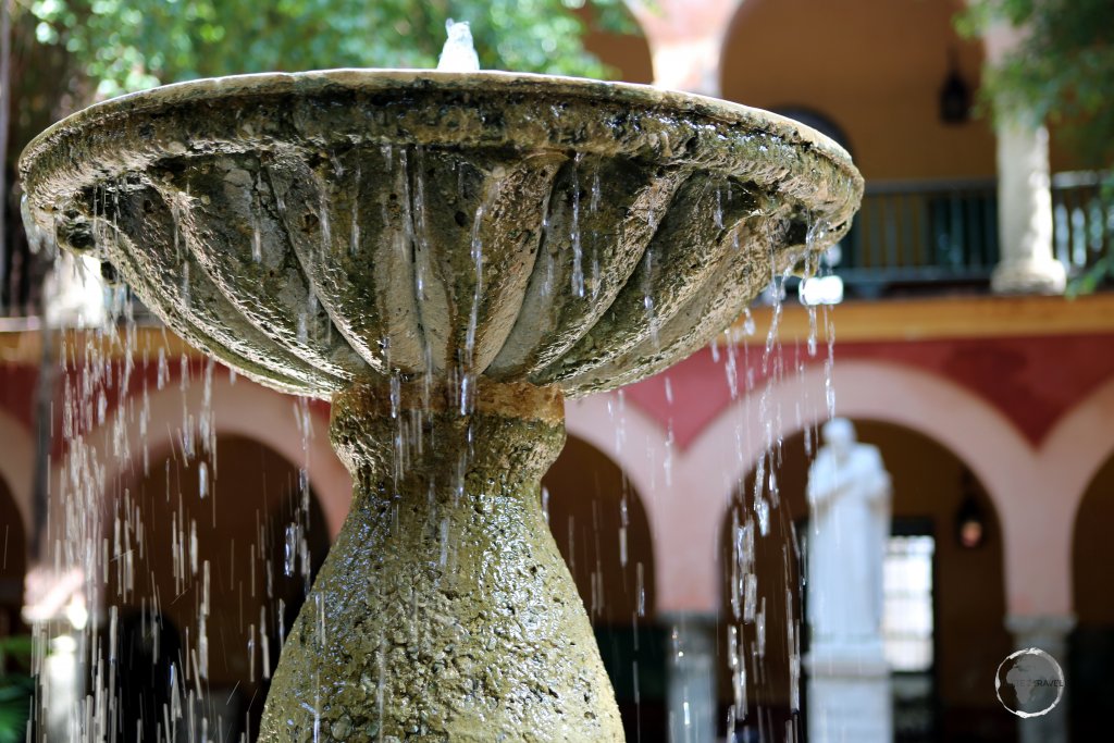 A fountain in Cartagena, a port city on Colombia’s Caribbean coast which was founded in 1533 by the Spanish.