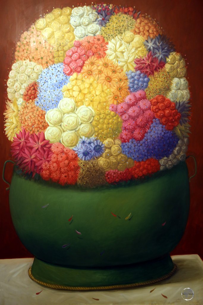 'Las Flores', 1998, Fernando Botero, Museo de Antioquia, Medellin, Antioquia, Colombia.