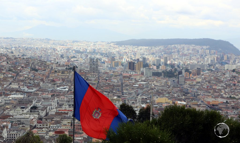 Home to two million people, Quito, Ecuador's capital, sits high in the Andean foothills at an altitude of 2,850 metres (9,350 ft).