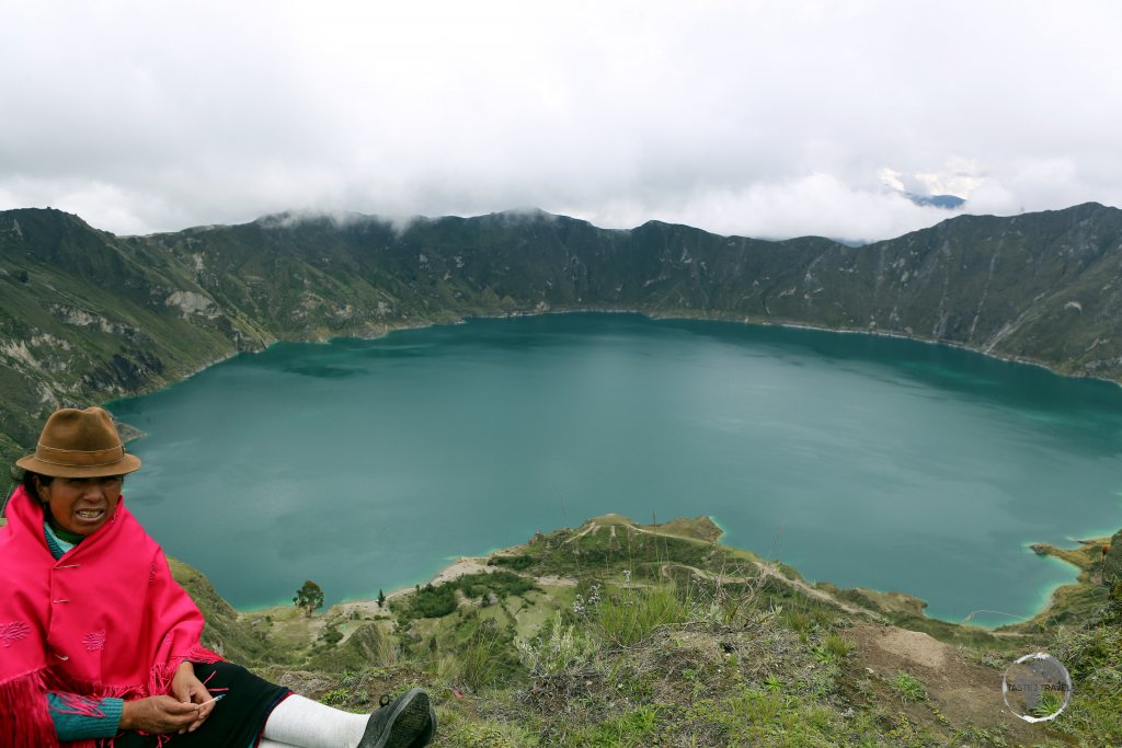 Located in central Ecuador, 'Quilitoa' is a 250-metre-deep (820 feet) crater lake which was formed about 600 years ago as a result of a catastrophic eruption.