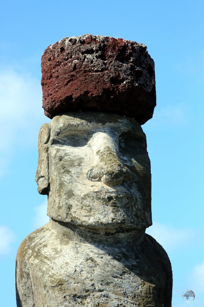 Pukao (topknots) were not made until the 15th - 16th centuries and are later additions to the moai, supposedly placed to indicate the power of the individual represented.