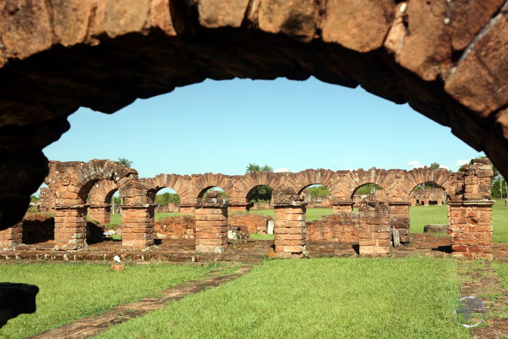 Located near the modern day Paraguay city of Encarnación, the Jesuit mission of 'La Santísima Trinidad de Paraná' was originally constructed in 1706 as a self-sufficient city.