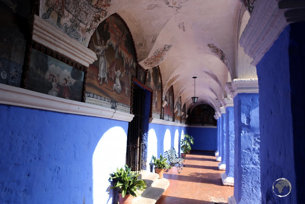 A highlight of Arequipa, the Convent of Santa Catalina de Siena was officially founded in 1580, attracting women of wealth or from important Spanish families.
