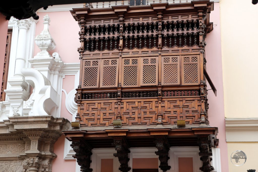 The northern Peruvian city of Trujillo, the first Spanish colony in Peru, is famous for its lavish colonial architecture, and colourful mansions.