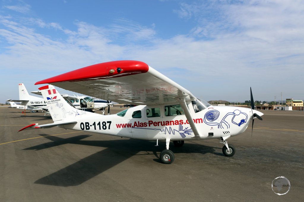 My 30-minute flight with 'Alas Peruanas' over the Nazca Lines overflew 13 Nazca figures, including the Hummingbird, Monkey and the Astronaut.