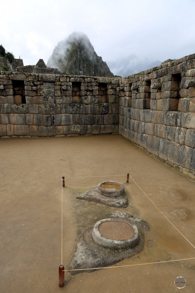 Two stone water mirrors at Machu Picchu may have been used for divination through the reflections that appear when they are filled with clear water.