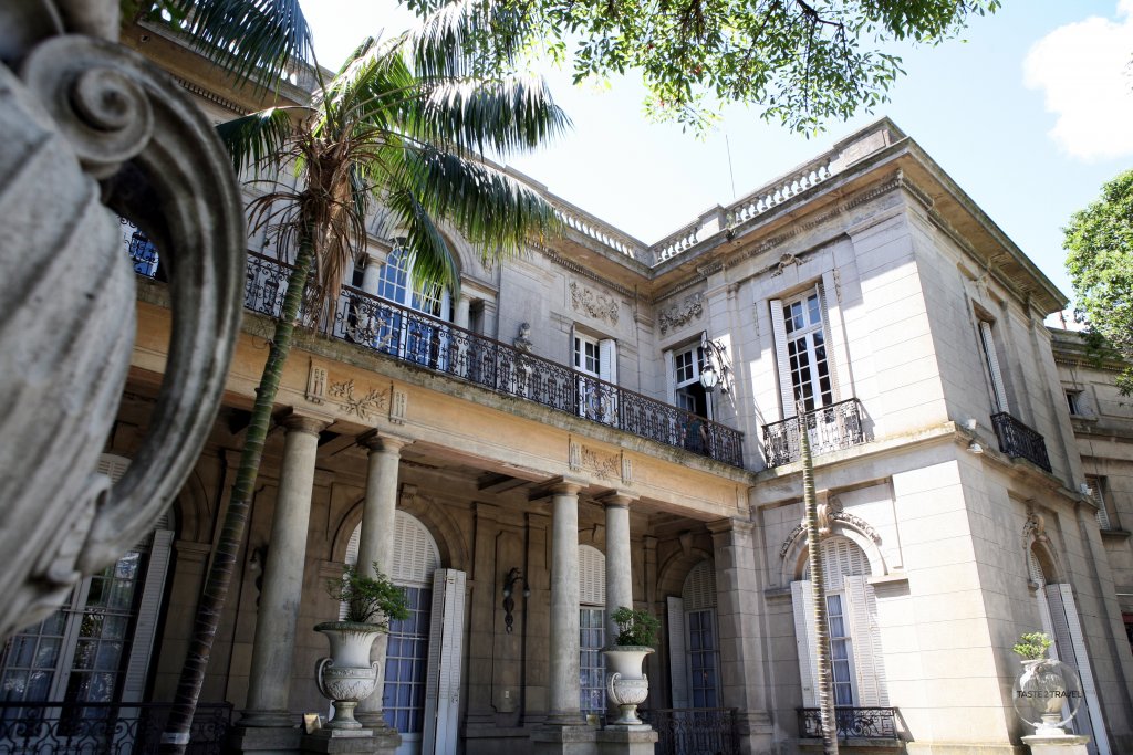 The Museum of Decorative Arts in Montevideo is housed in the ornate Palacio Taranco.
