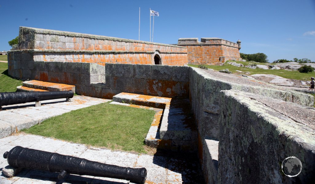 Construction of Fortaleza de Santa Teresa was begun by the Portuguese in 1762 and finished by the Spaniards after they captured the fortress in 1793.