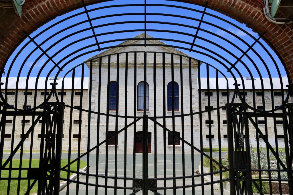 The entrance to the historic Fremantle Goal.