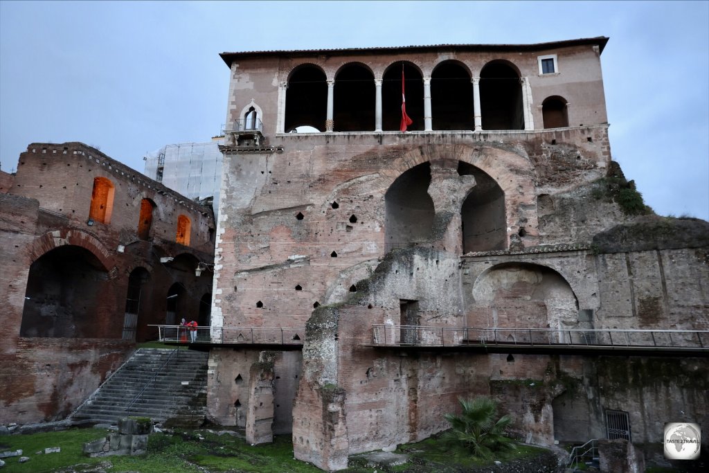 Casa dei Cavalieri di Rodi was built by the Knights Hospitaller at the end of the 13th century.