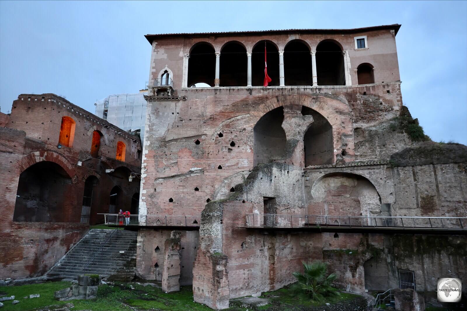 Casa dei Cavalieri di Rodi was built by the Knights Hospitaller at the end of the 13th century.