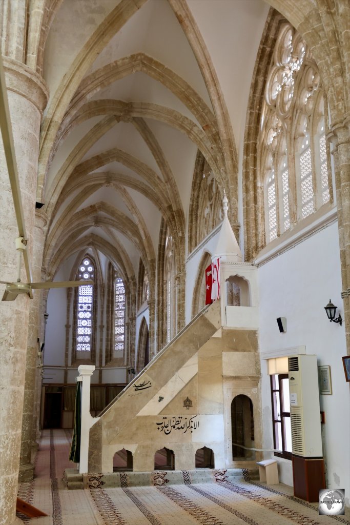 Consecrated in 1328, St. Nicholas cathedral was converted into a mosque after the Ottoman Empire captured Famagusta in 1571.