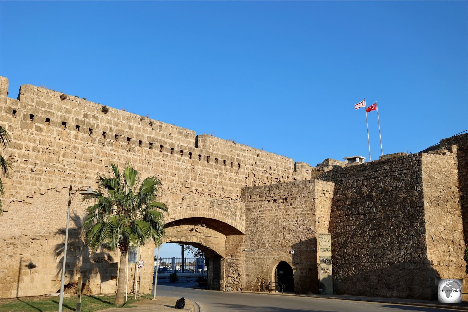 A gateway in the city walls of Famagusta.