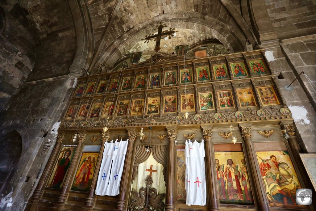 Ayia Asprophorusa church at Bellapais Abbey was converted into an orthodox church.